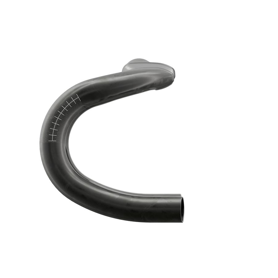 Zipp SL 80 Race A1 road drop handlebars in black, 360mm width with 125mm reach and 80mm drop for cycling comfort