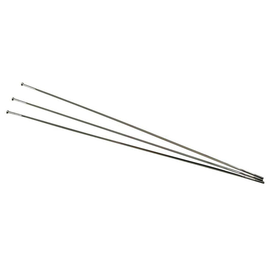 Zipp, Sapim CX-Ray Silver Straight pull spokes, Pack of 3, 224mm