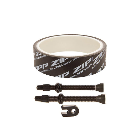 Zipp, Tubeless Kit, 26mm tape, 44mm valves, Fits 202 and 30 Course